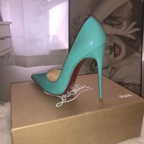 Christian Louboutin Shoes - Christian Louboutin  turquoise “So Kate” size 40
